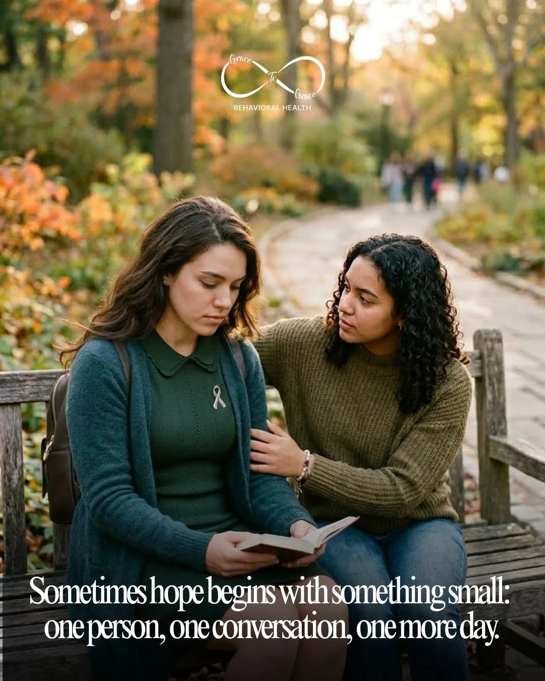 Healing doesn&rsquo;t mean fixing everything on your own. 
Sometimes, it simply means letting someone share the weight of today with you.

If you&rsquo;re carrying heavy thoughts or struggling to see past this season, know that your presence still ma