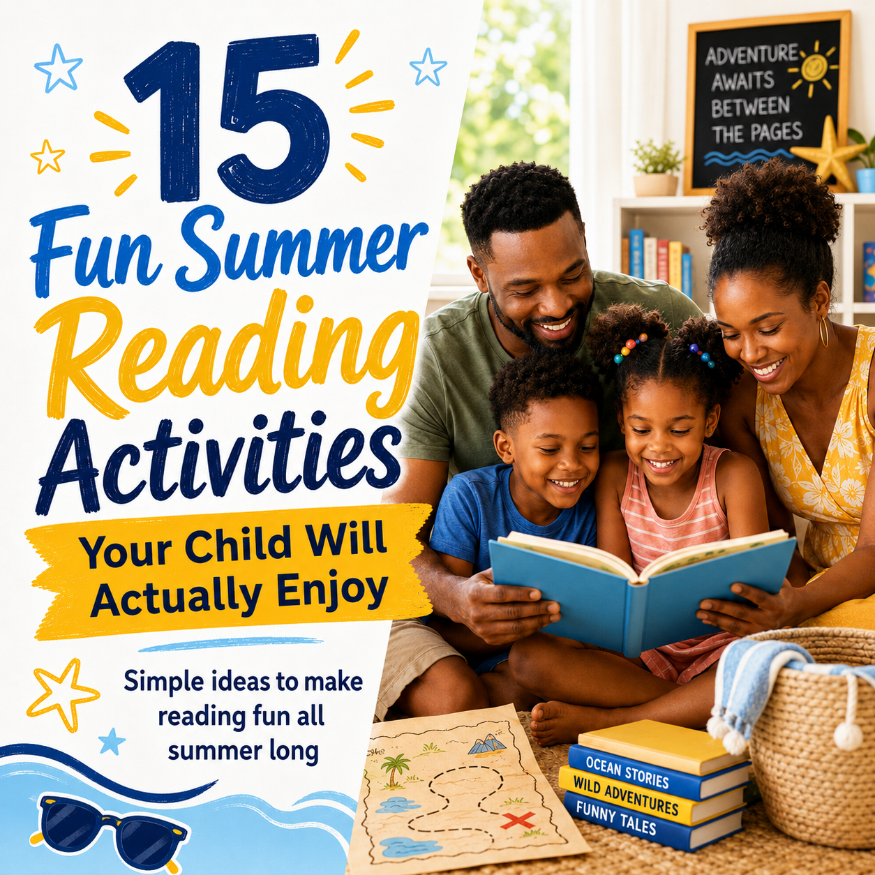 15 Fun Summer Reading Activities Your Child Will Actually Enjoy