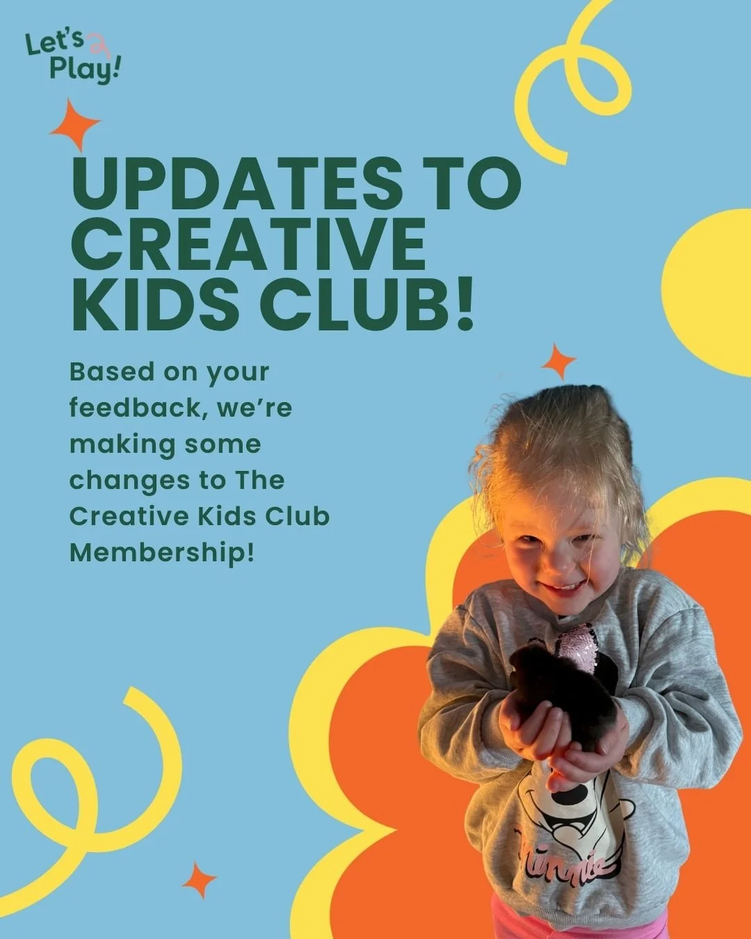 Thank you everyone for your feedback this week - it is beyond valuable! Key changes you can expect moving forward: 
🌺 Class credits will bank for two weeks, giving you more flexibility in case of illness, travel etc, without needing to pause your m