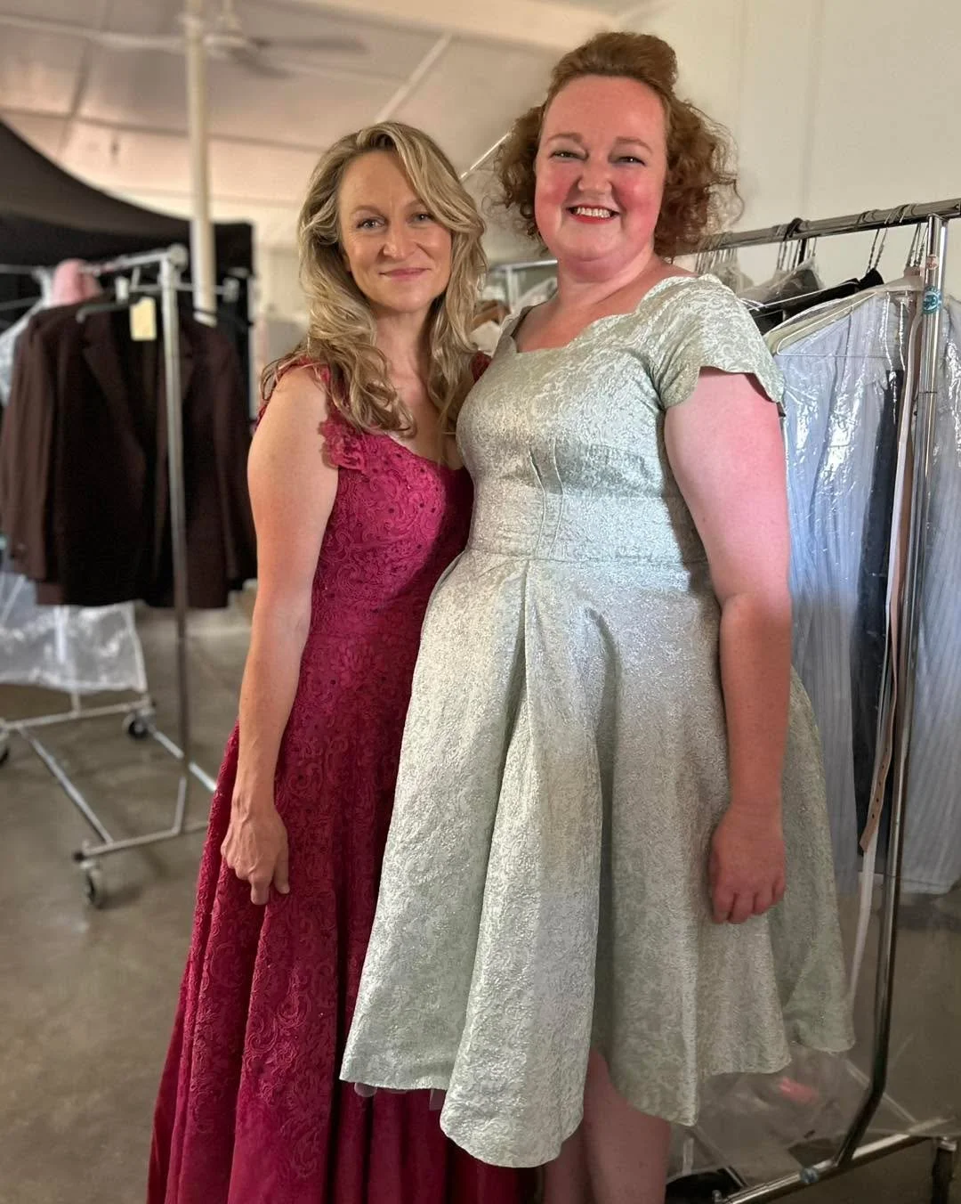 A little glam and a lot of talent - Our brilliant actors Holly and Heather, behind the scenes of a national TVC.

#TKOManagement #BehindTheScenes #OnSetLife #AustralianActors #CommercialShoot #TVCommercial #WomenInFilm  #AdelaideTalent #BTS
