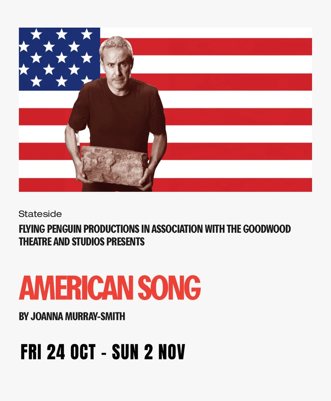 ‘American Song’ starring π₯ππ‘ππ§π’β―π π¨π¦π’πππ‘π’ opens very soon!
Season: Friβ―24β―Octβ―–β―Sunβ―2β―Novβ―2025
Those who’ve seen Renato on stage, know just how extraordinary he is — and for those who haven’t, this i