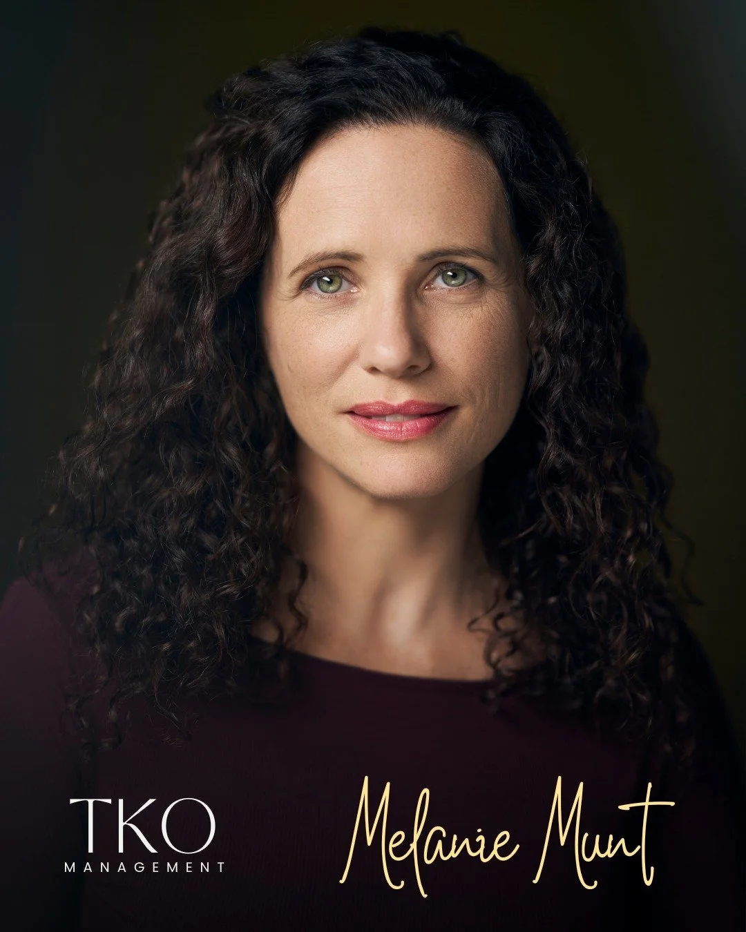 We are so pleased to welcome 𝗠𝗘𝗟𝗔𝗡𝗜𝗘 𝗠𝗨𝗡𝗧 to TKO Management.

Melanie Munt is an Adelaide-based actor with an extensive career across theatre, film and television in Australia and internationally. 

A graduate of WAAPA, Melanie has appeare