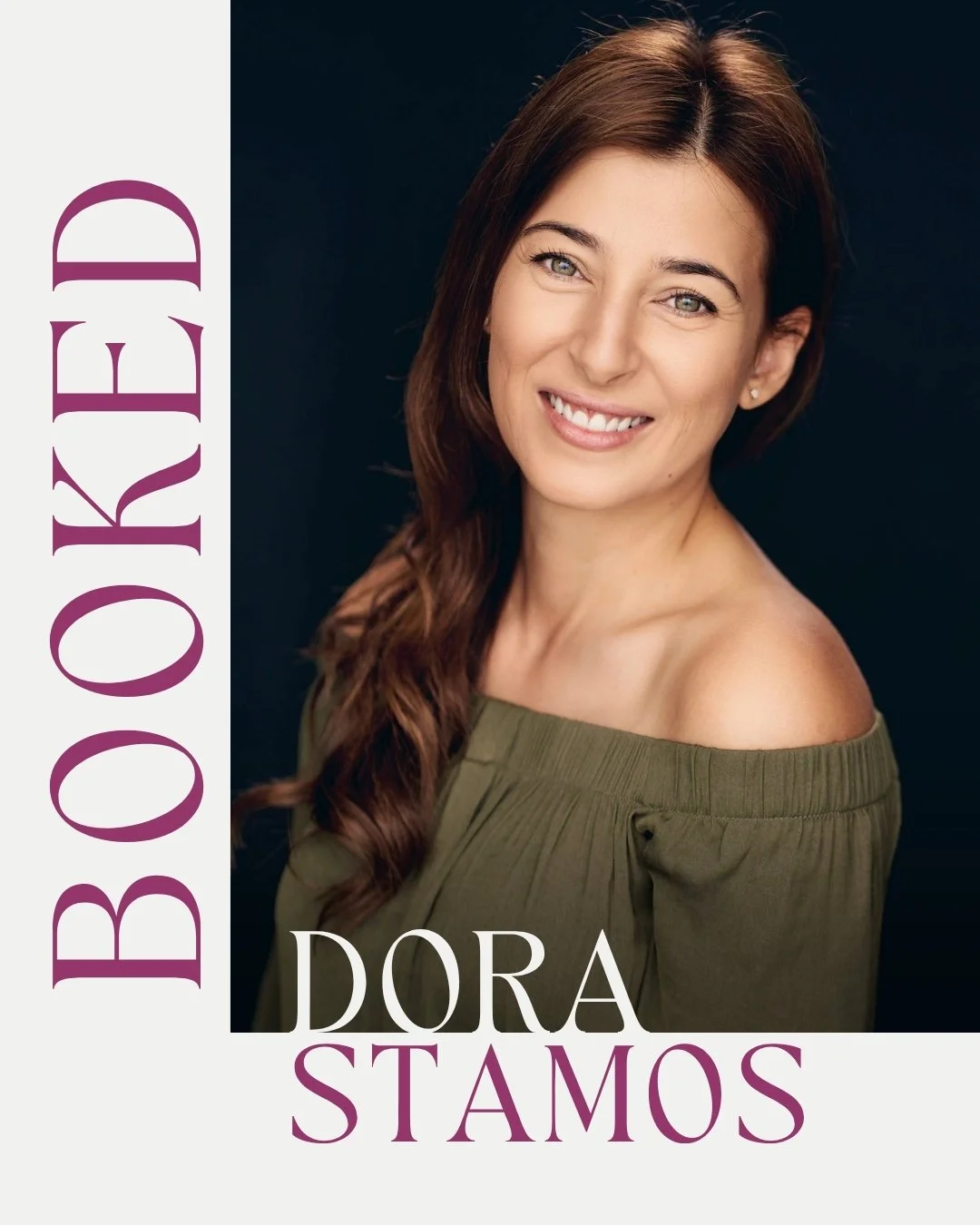 DORA STAMOS has wrapped on an Australian feature film. 
Congratulations Dora! ✨
