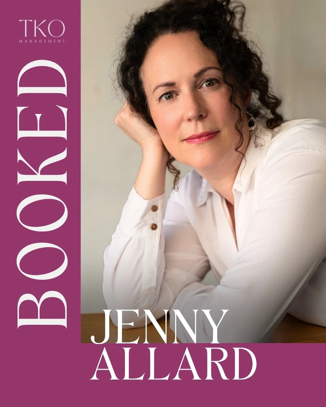 JENNY ALLARD has completed work on an Australian feature film ✨
A wonderful milestone, congratulations Jenny, we&rsquo;re so excited for you!