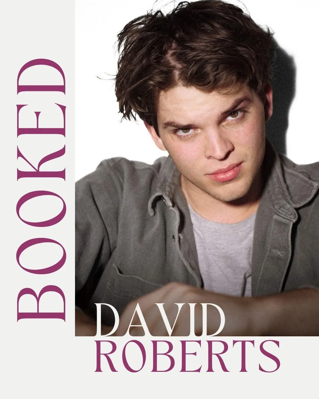 Congratulations DAVID ROBERTS ✨
David has recently been working on an Australian feature film 🎬