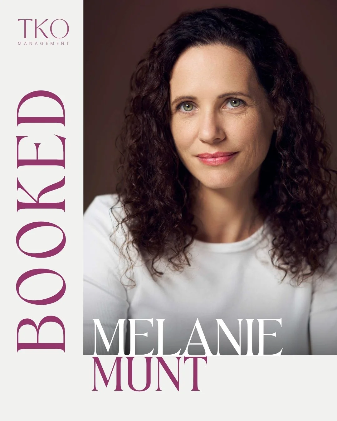 𝗕𝗢𝗢𝗞𝗘𝗗 | 𝗠𝗘𝗟𝗔𝗡𝗜𝗘 𝗠𝗨𝗡𝗧

Melanie is an Australian actor with extensive experience across screen and theatre. A WAAPA graduate, her screen credits include Cloudstreet, Ladies in Black and ABC crime drama Treasure &amp; Dirt, alongside a