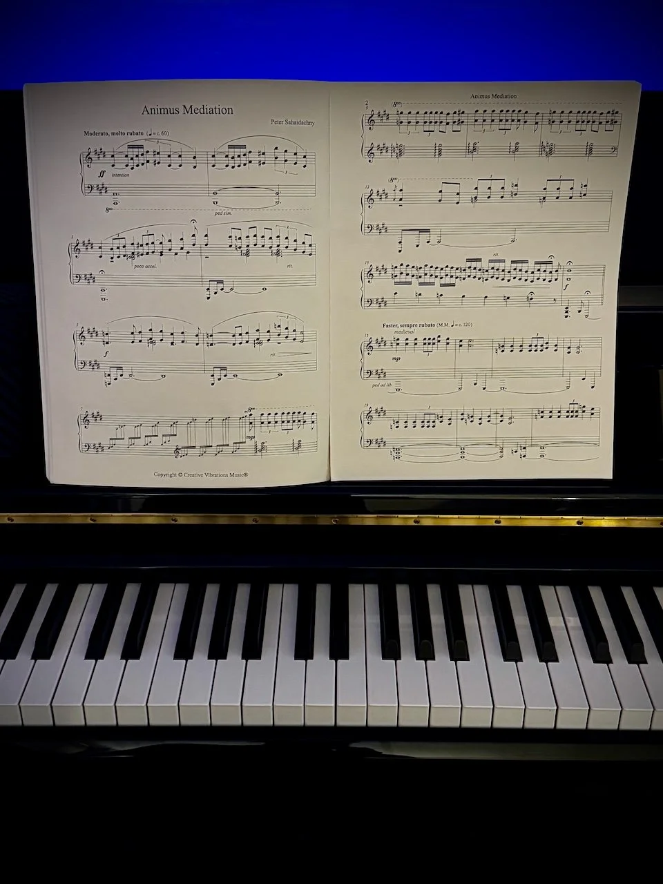 The Lost Art - modern piano collection - print version