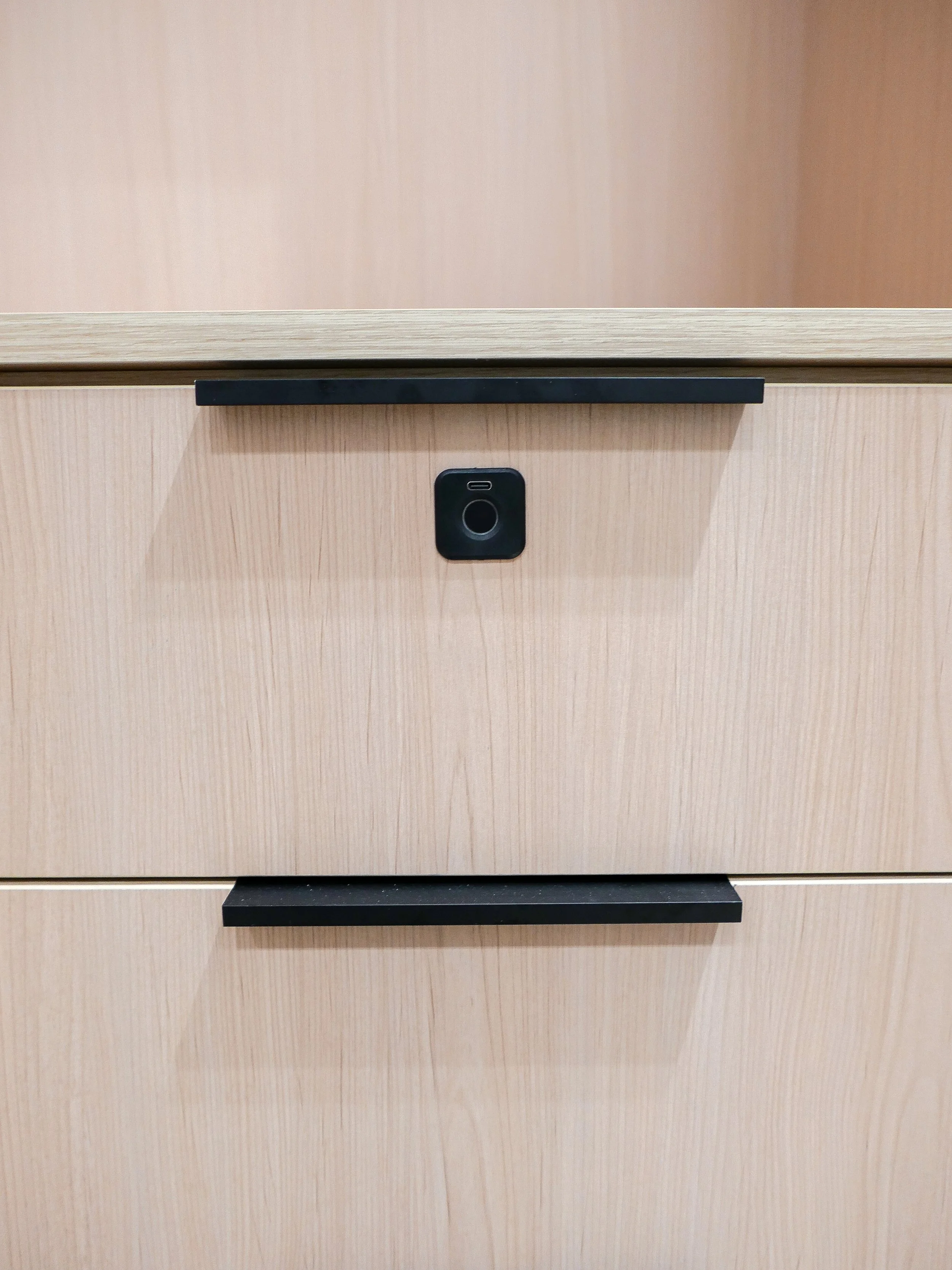 Flushed Fingerprint Digital Lock (Square)