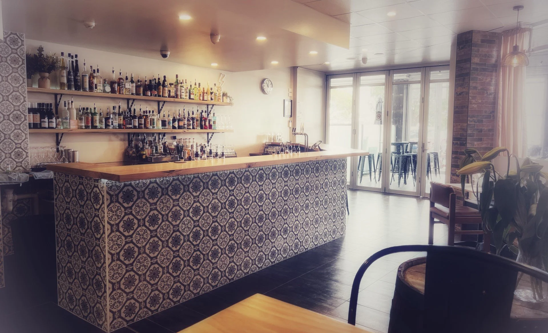 As far as bars go, ours is pretty cute