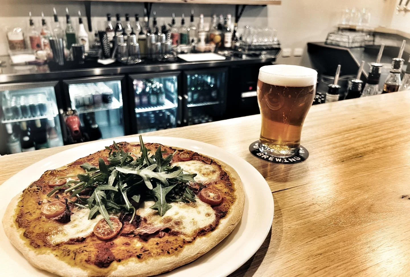 Pizza and beer, a match made in heaven