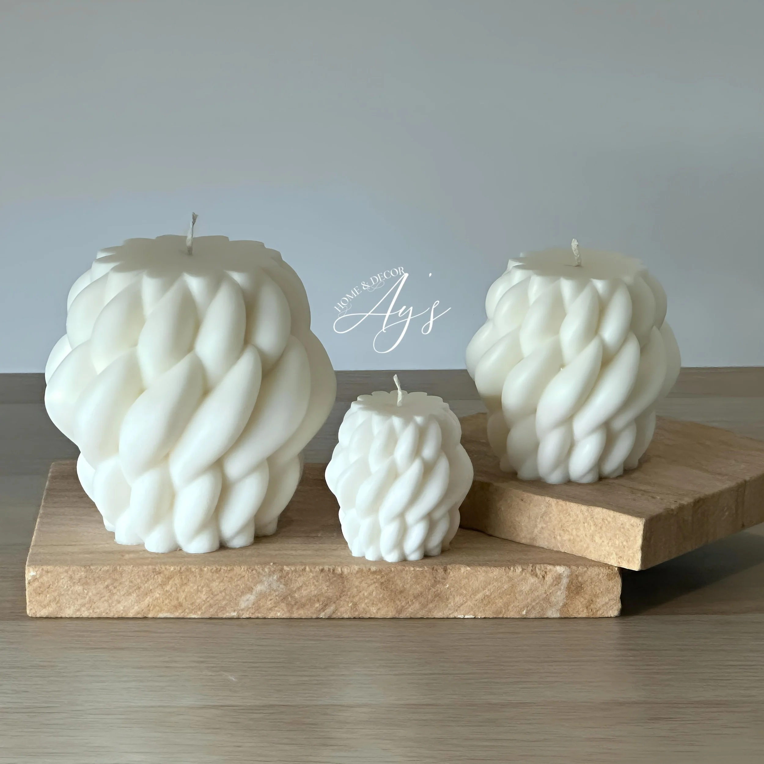 The Braided Candle Collection