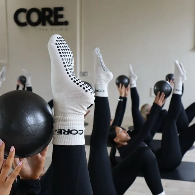✨ NEW STUDIO ALERT ✨

Our partner studio CORE | The Studio has officially opened its doors &mdash; and it&rsquo;s absolutely gorgeous! 🖤

We&rsquo;re obsessed with their custom black + white MyMovement grip socks &mdash; clean, minimal and perfectly