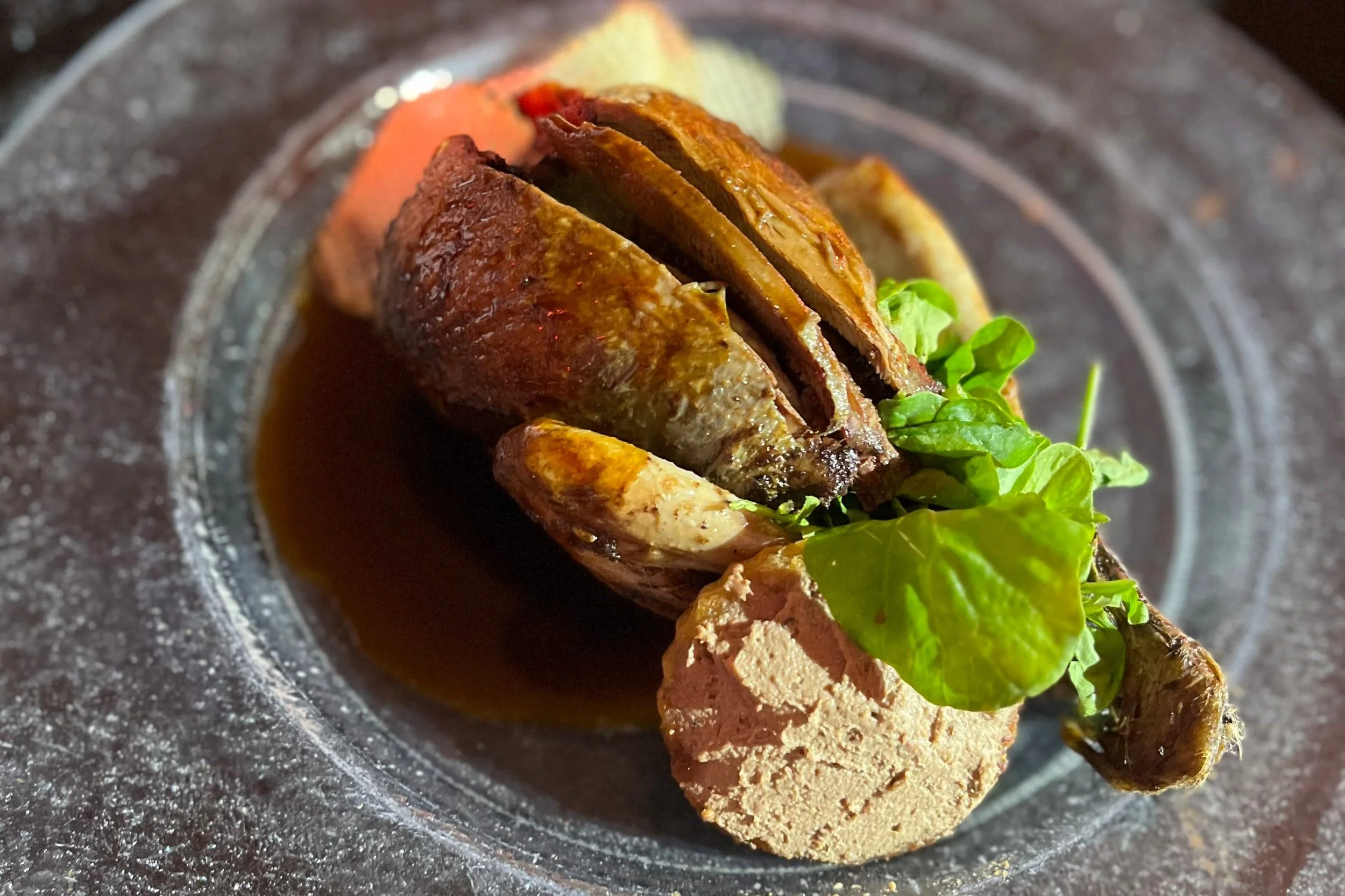 Traditional Roast Grouse From Le Gavroche "Aux Trois Sauces"