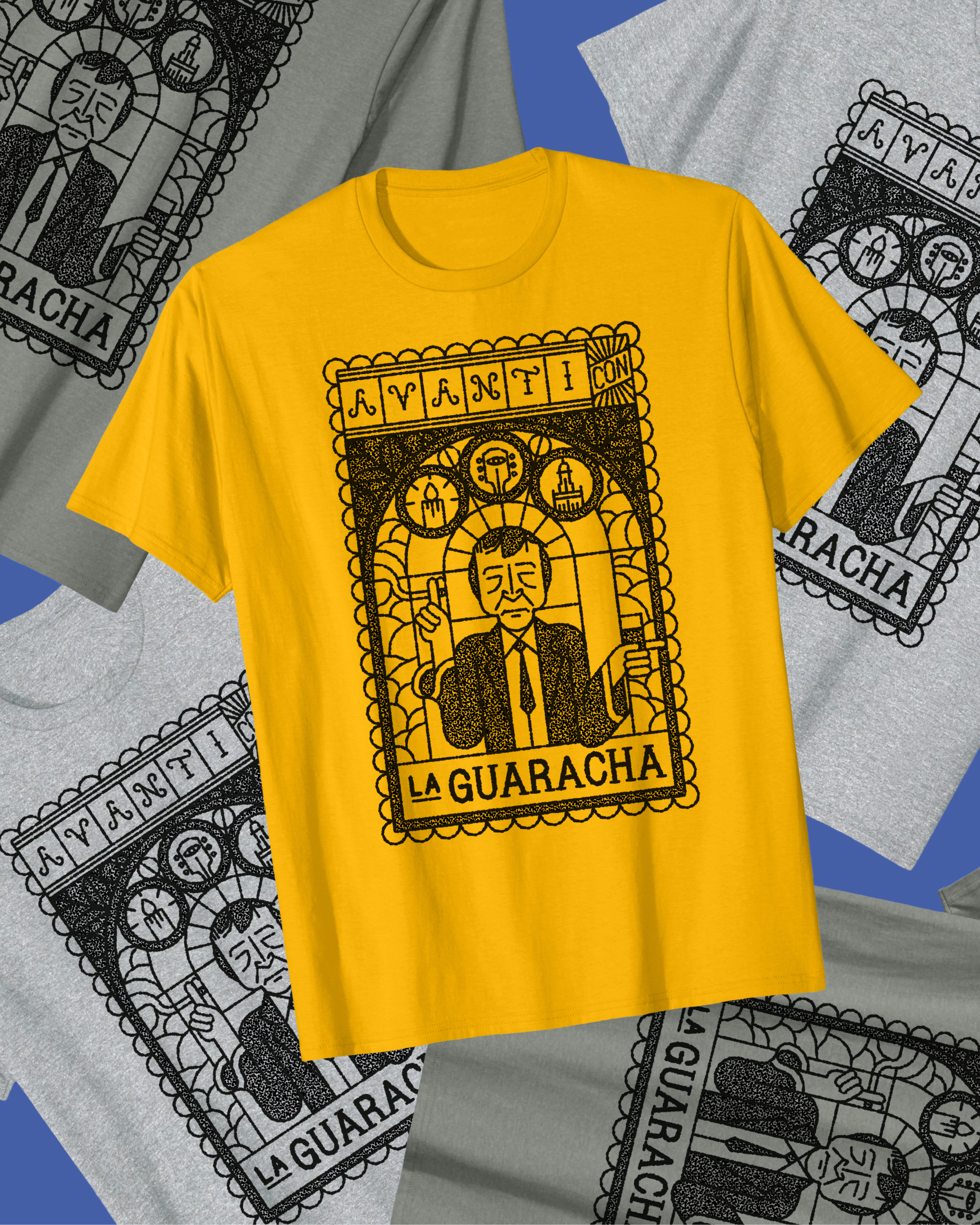 Camiseta Rockero Silvio - Avanti con la Guaracha