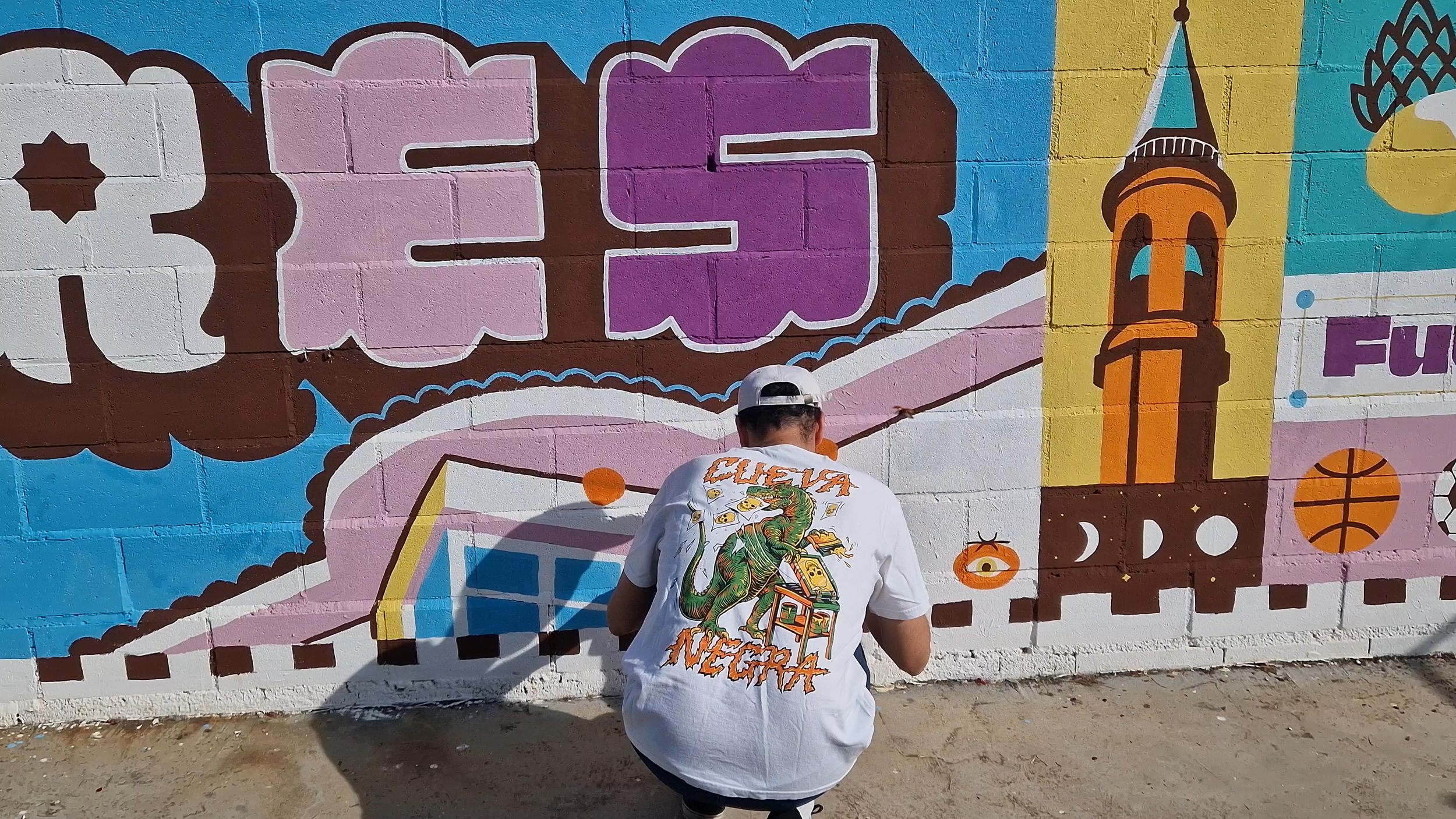 Mural 25 aniversario IES Gamonares