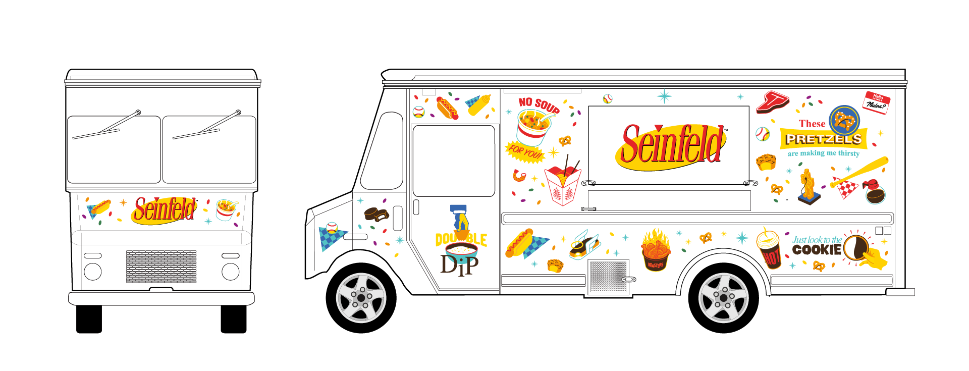 Seinfeld Food Truck Design