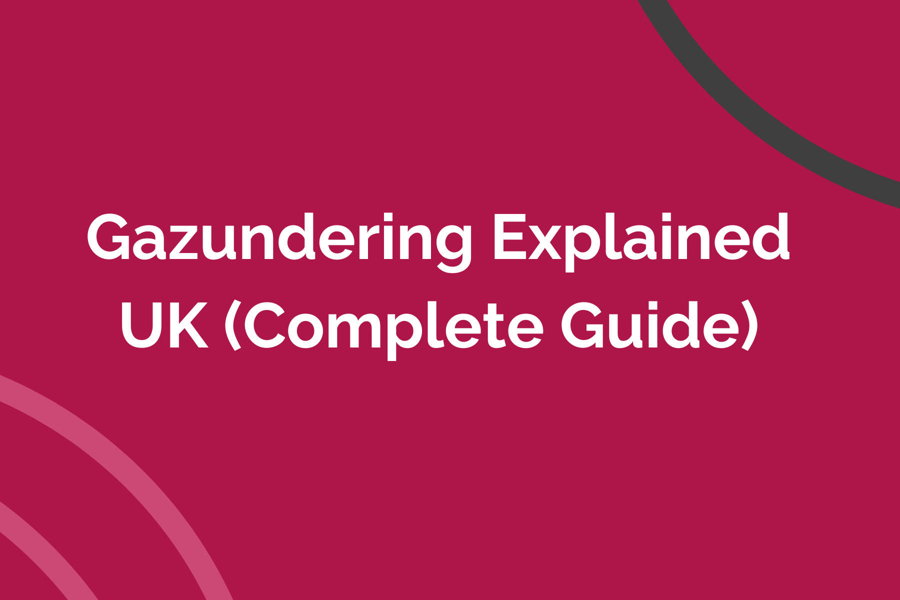 Gazundering Explained UK (Complete Guide)