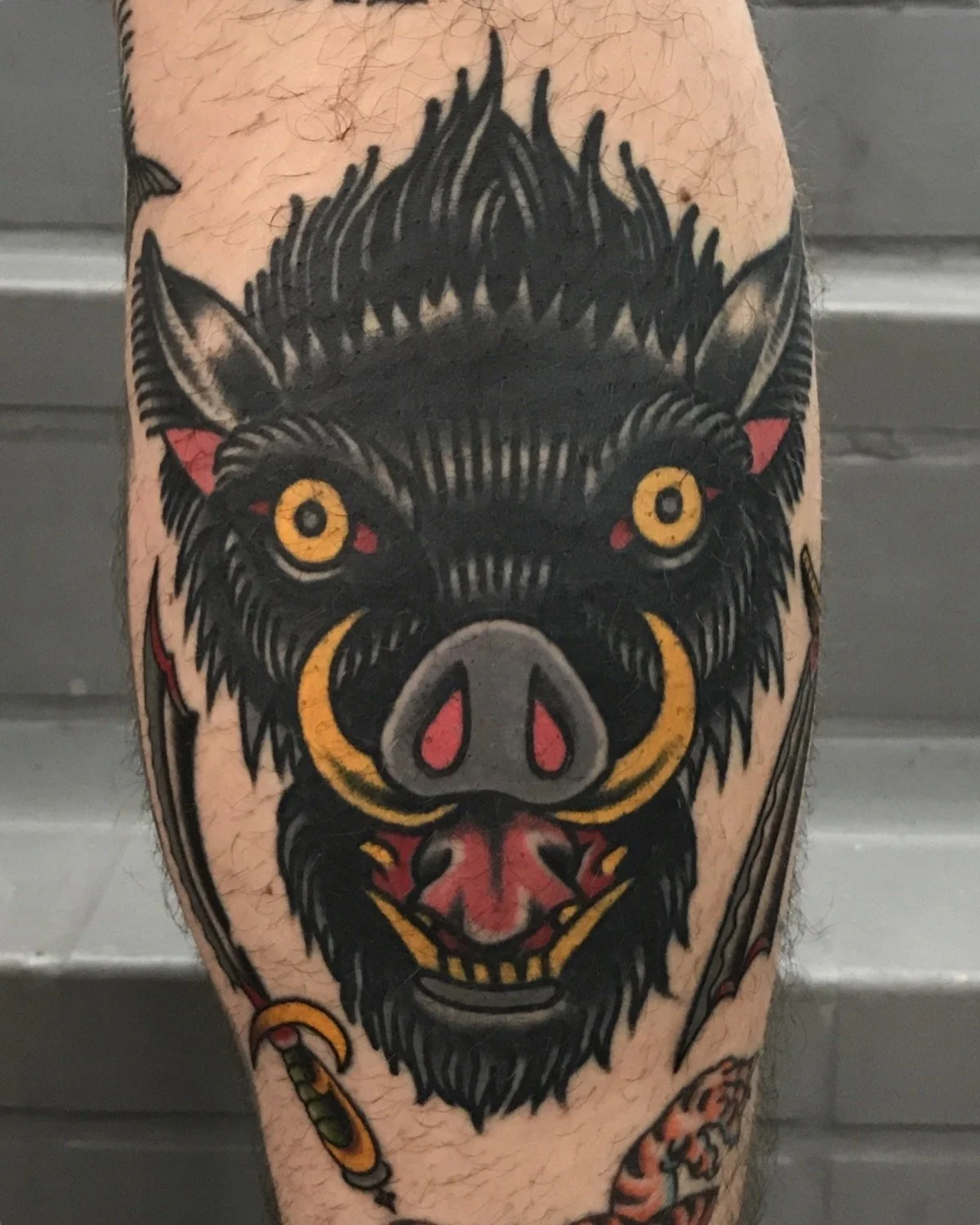 Boar Tattoo