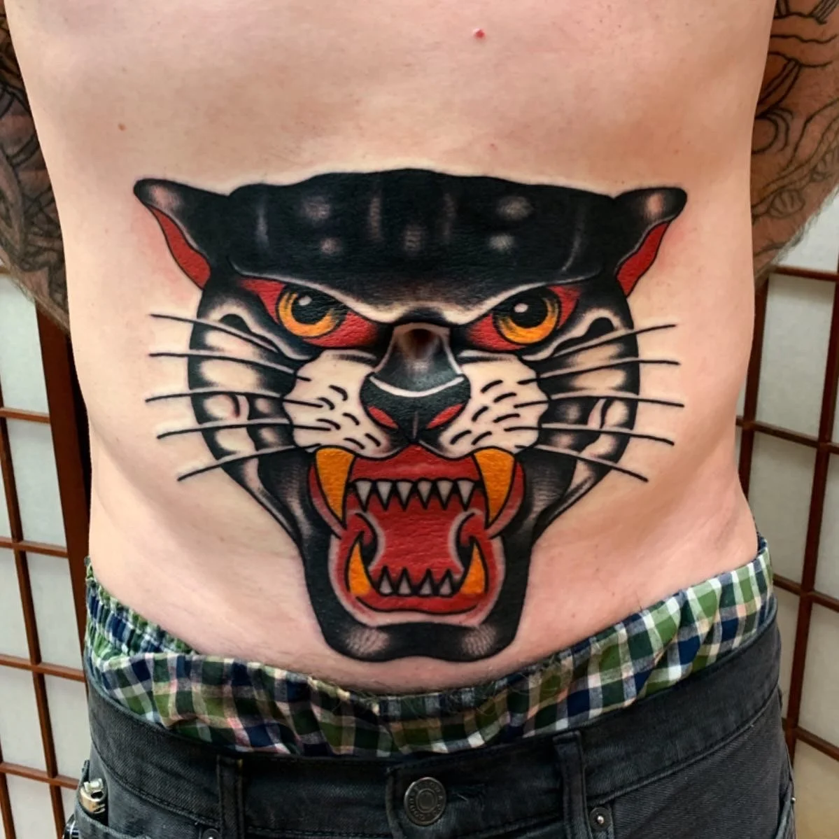 Panther Cover up