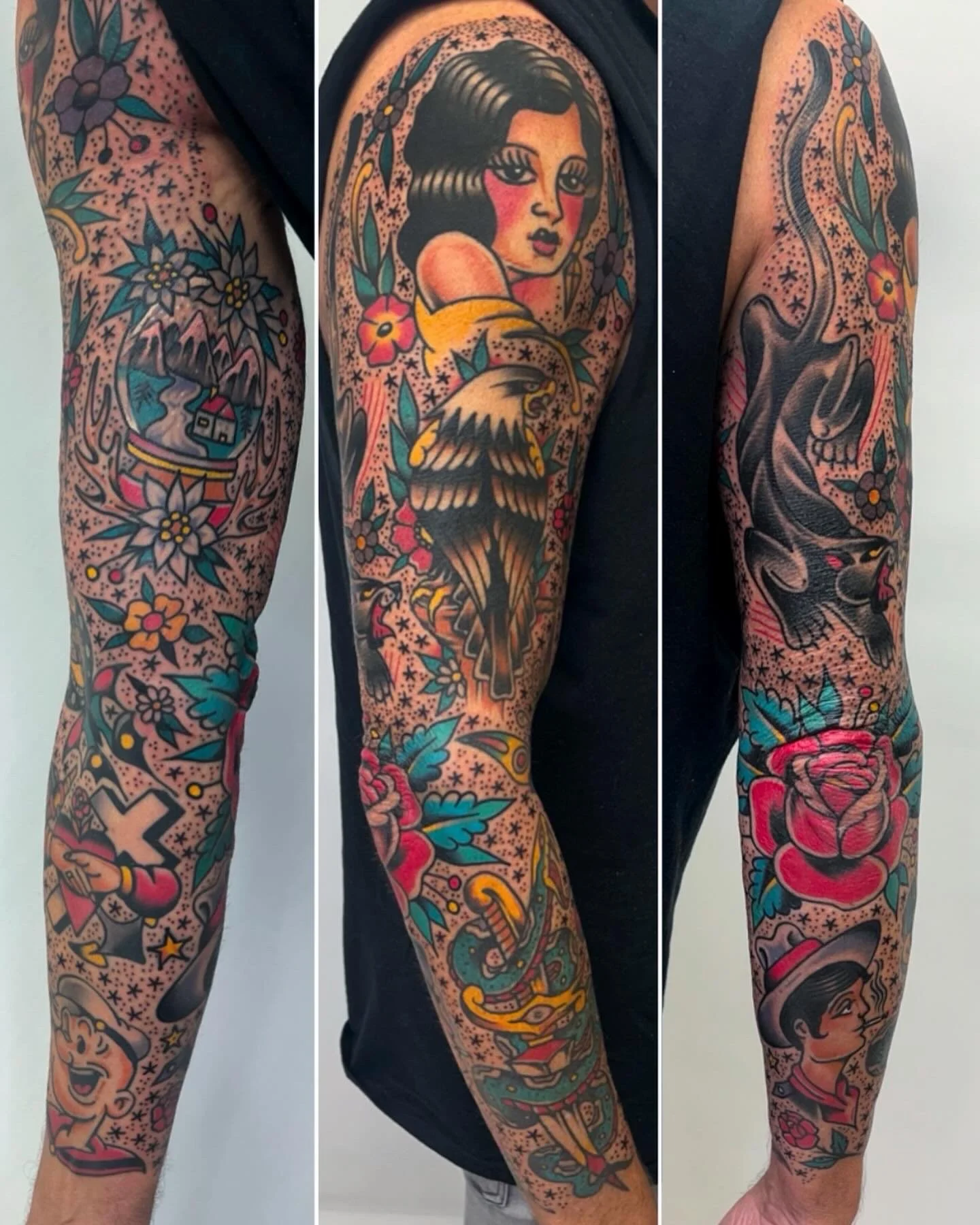 Traditional Tattoo Sleeve