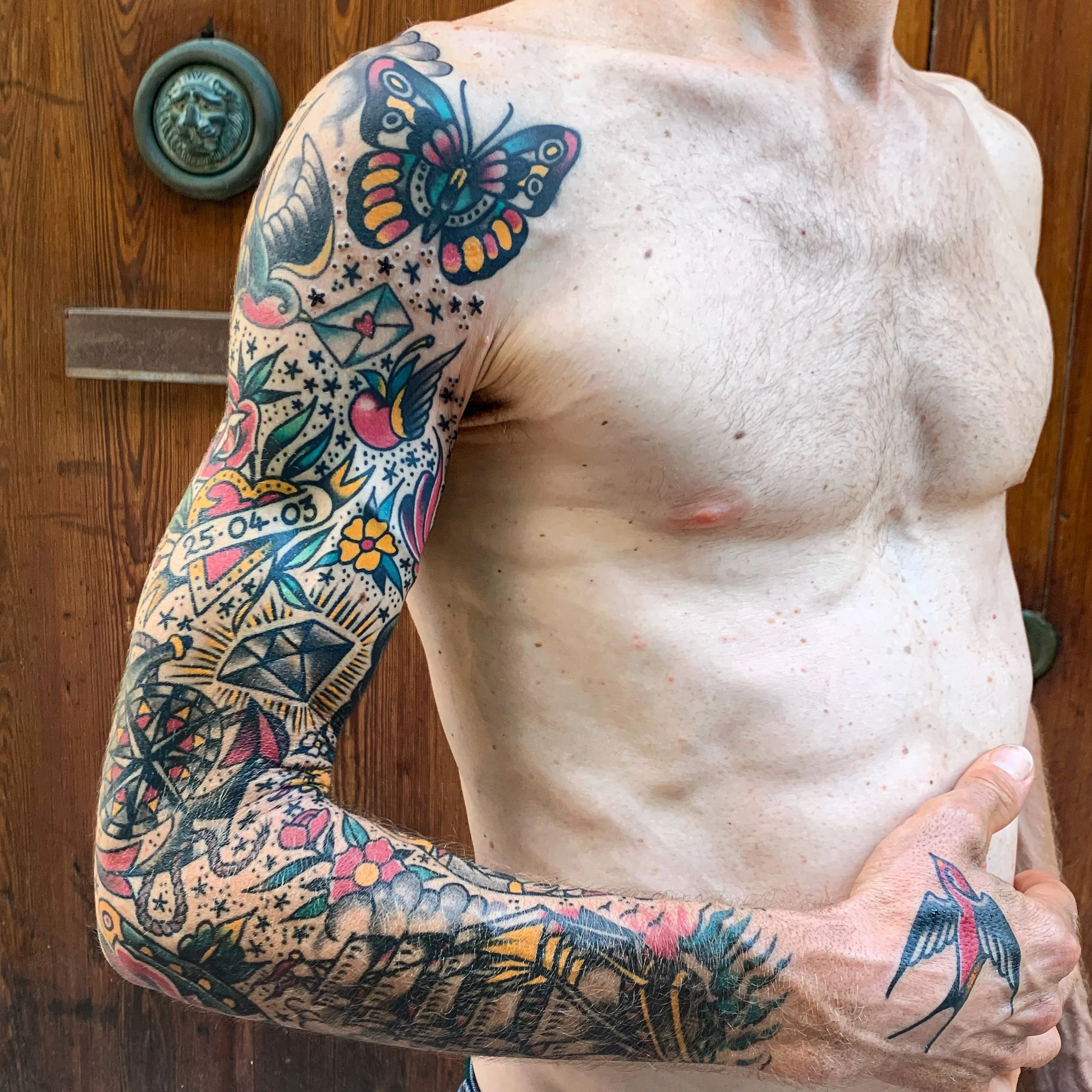 Traditional Tattoo Sleeve