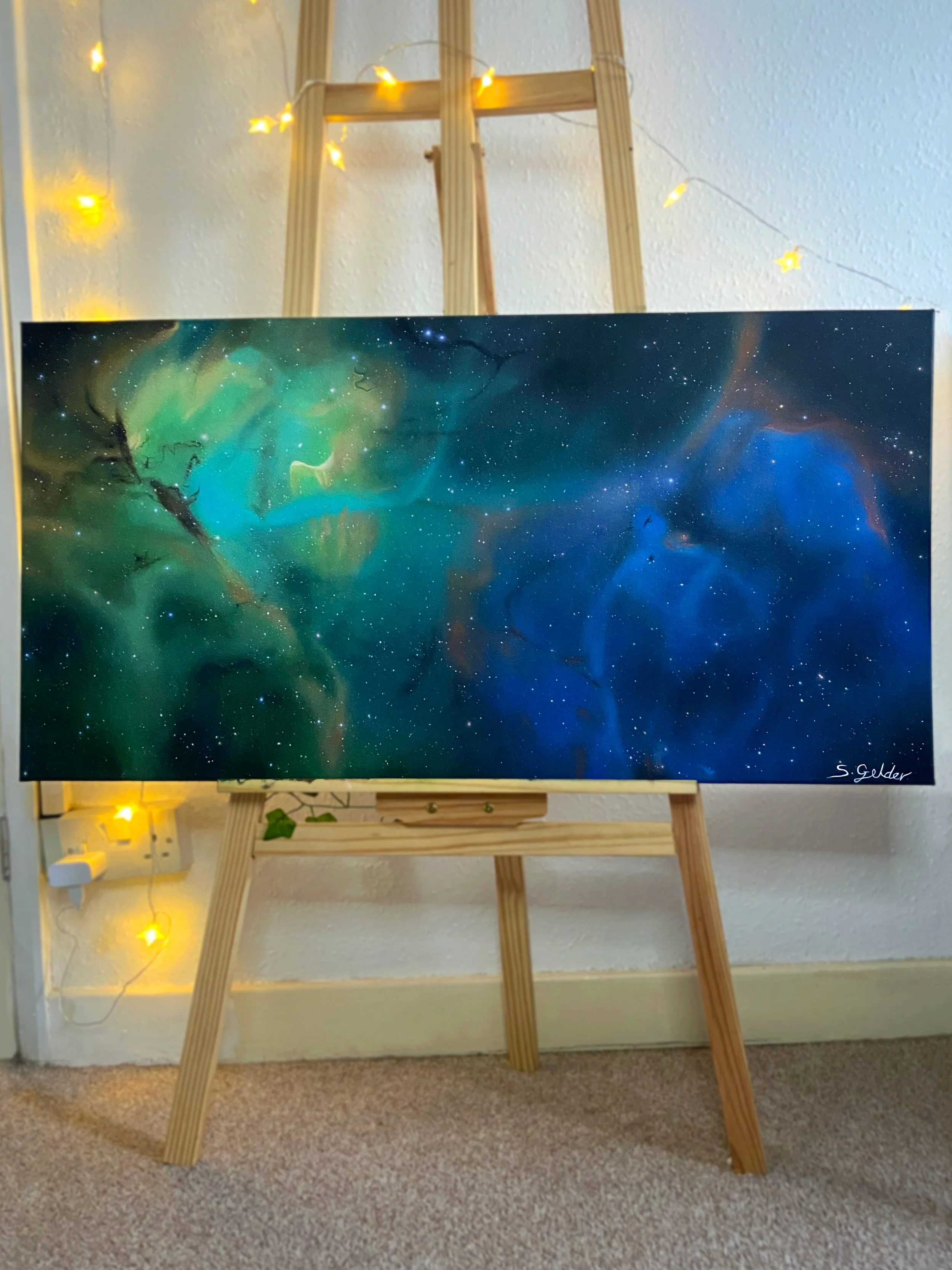 Lion's Nebula Painting