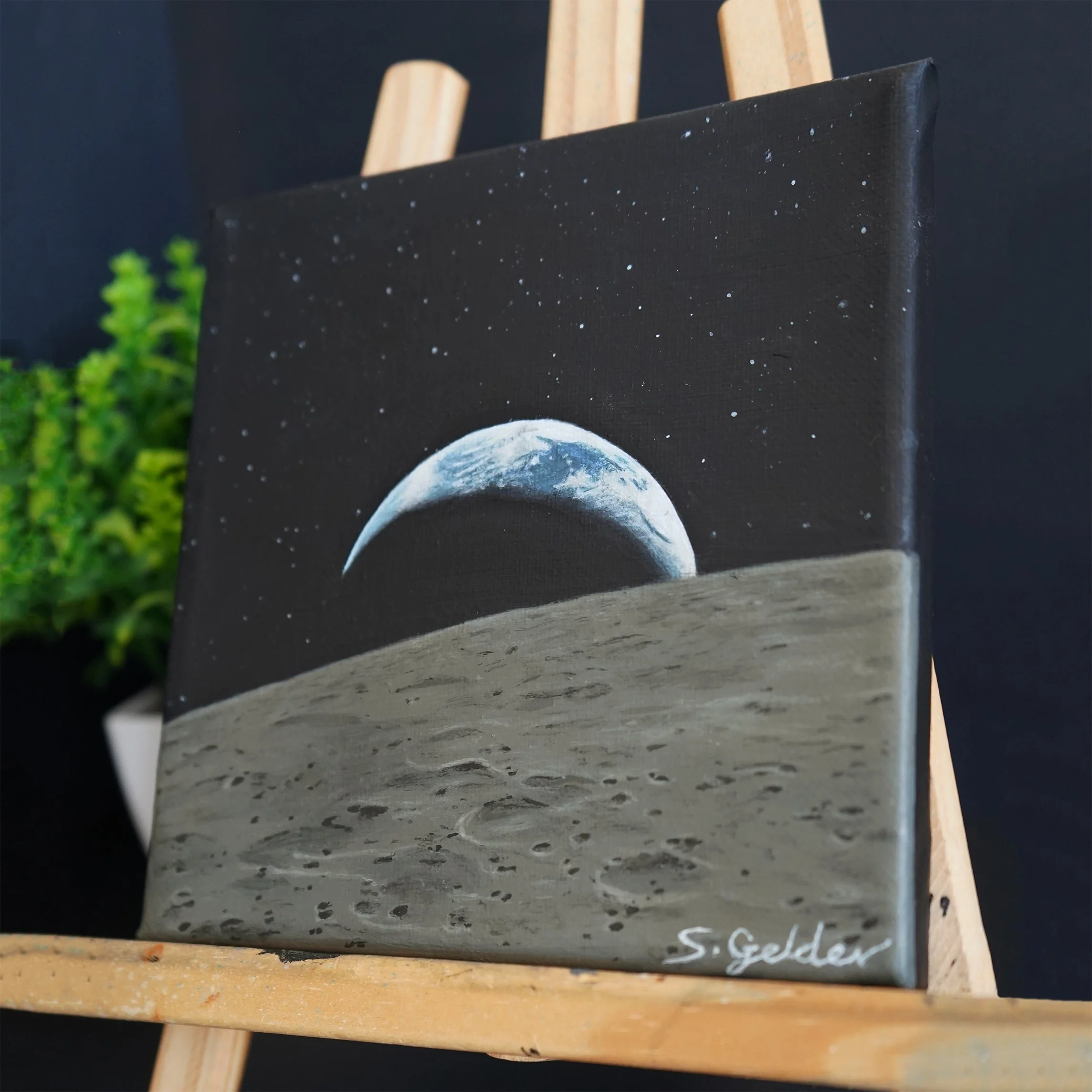 earthset on easel.50.square.jpg