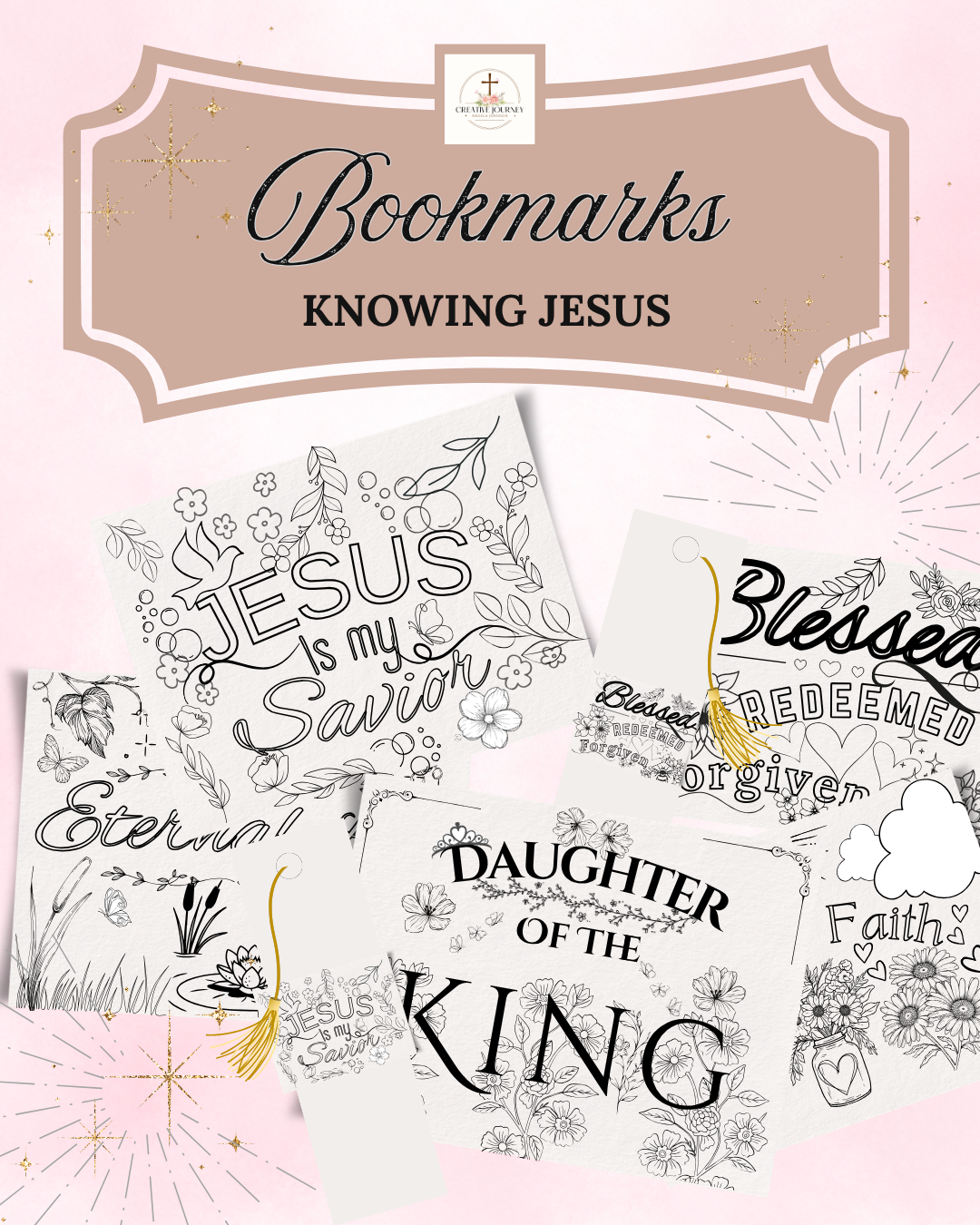 Knowing Jesus Book Marks