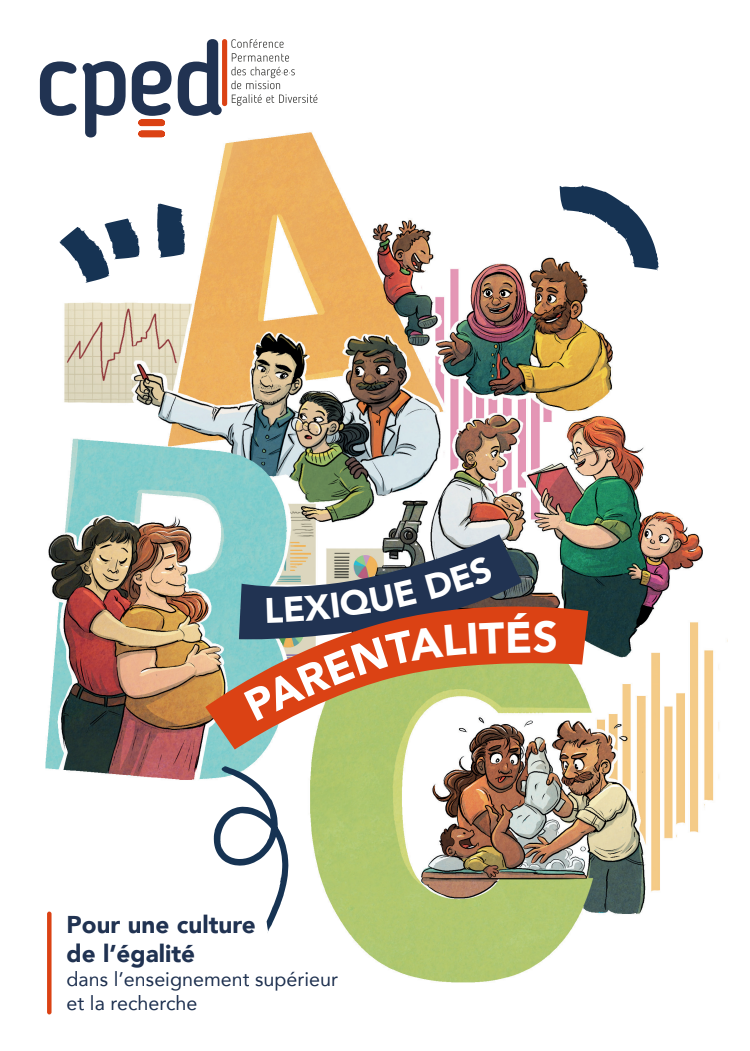 Couverture du Lexique des Parentalités créé pour la CPED