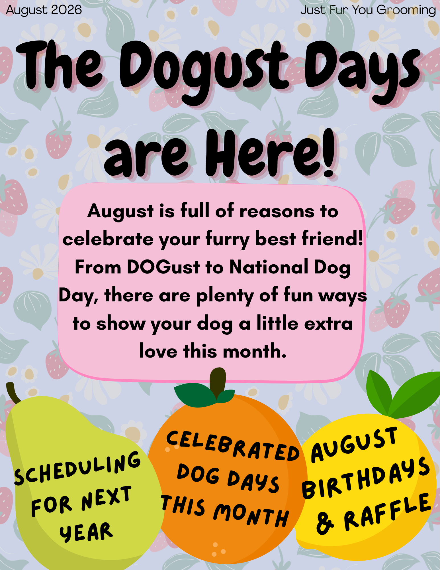 Happy DOGust!