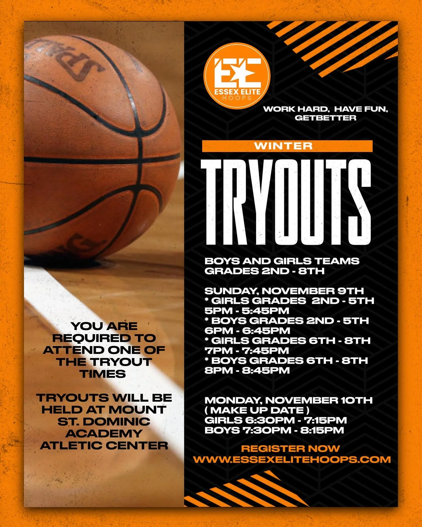 Winter Season planning is underway!  Click the link in our bio for more information. Come join the fastest growing program in Essex County! Work hard, have fun, get better!