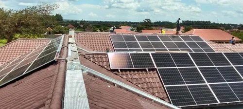 Eema Care solar installation, Soroti