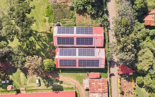 Africa International University solar installation