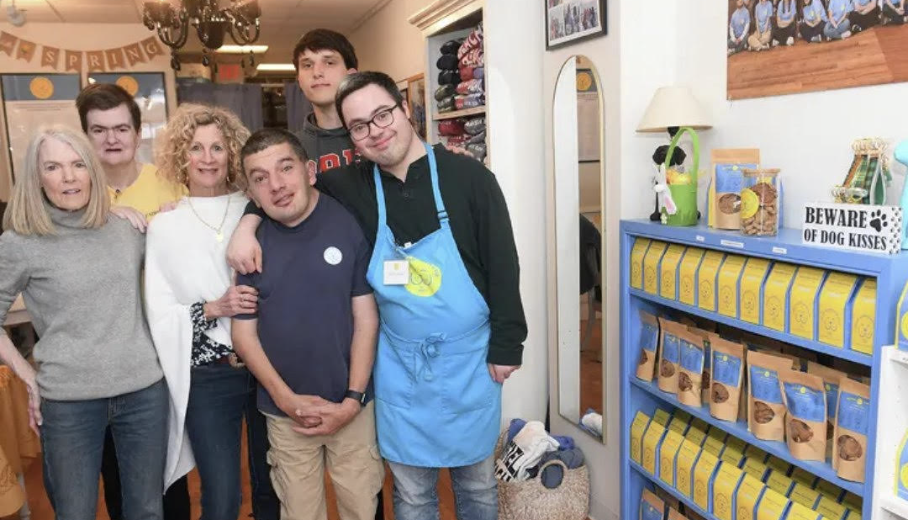 Bridgeport nonprofit helps adults with disabilities build skills by baking dog biscuits