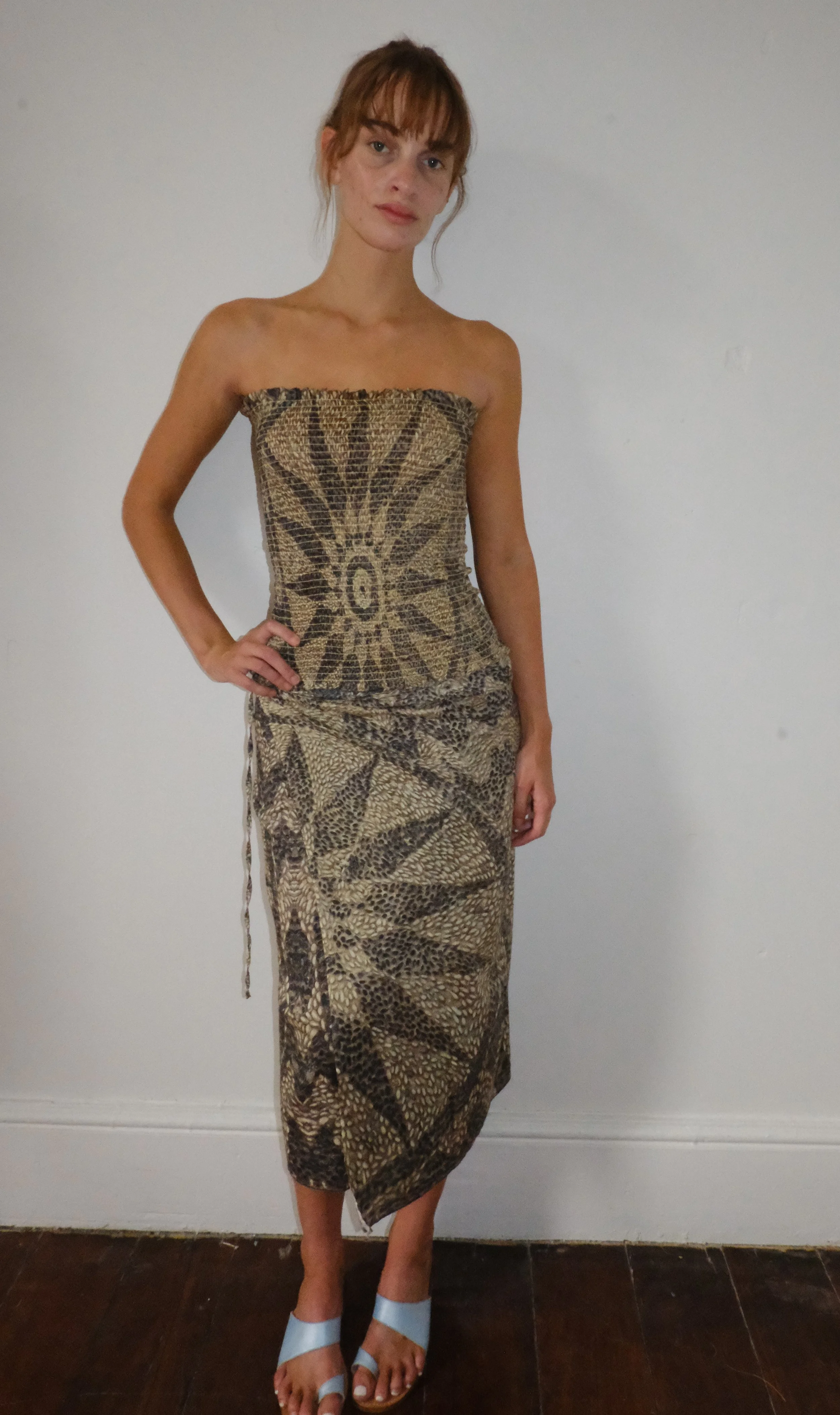 Mouzahres wrap skirt