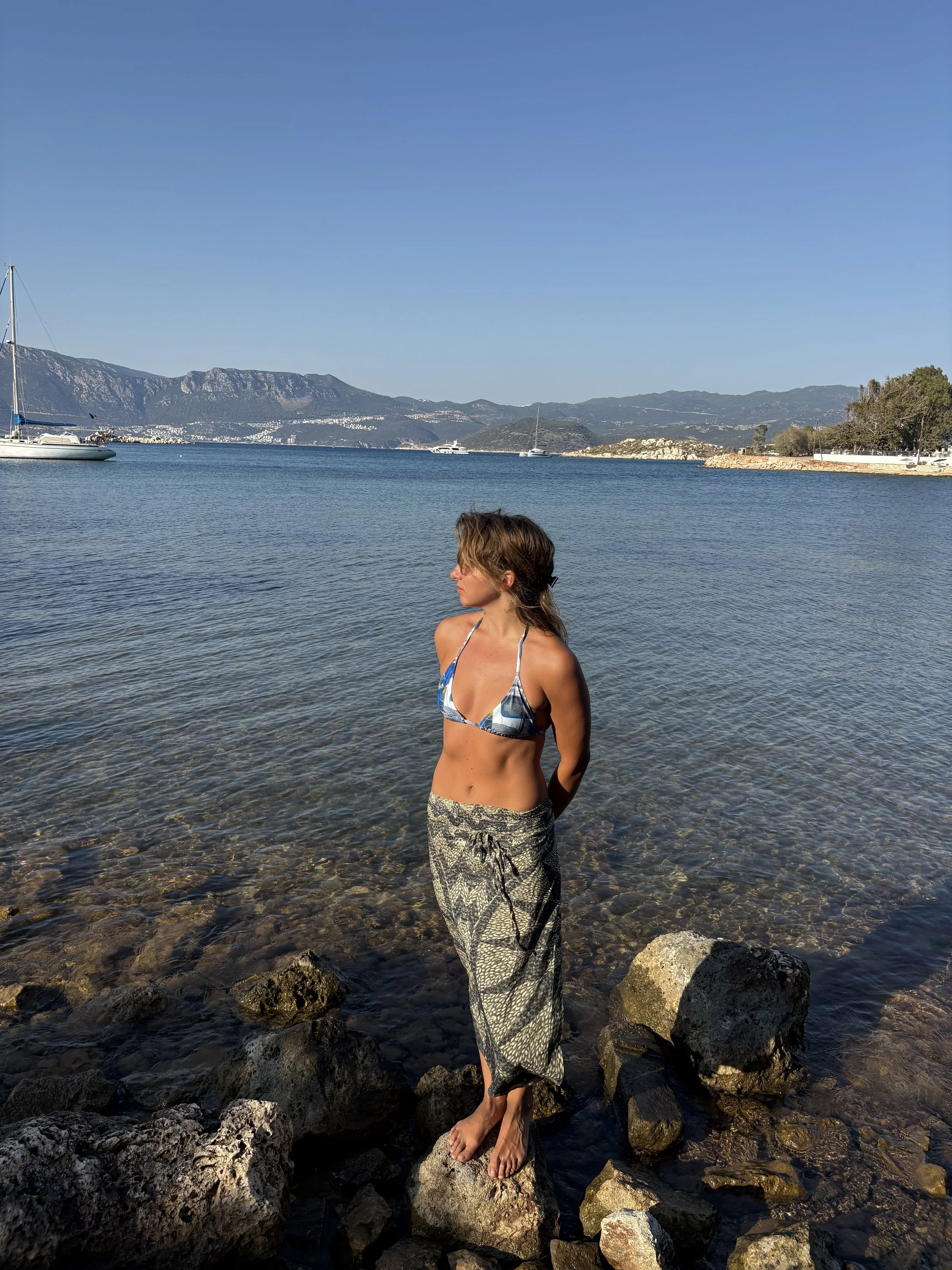 Mouzahres wrap skirt