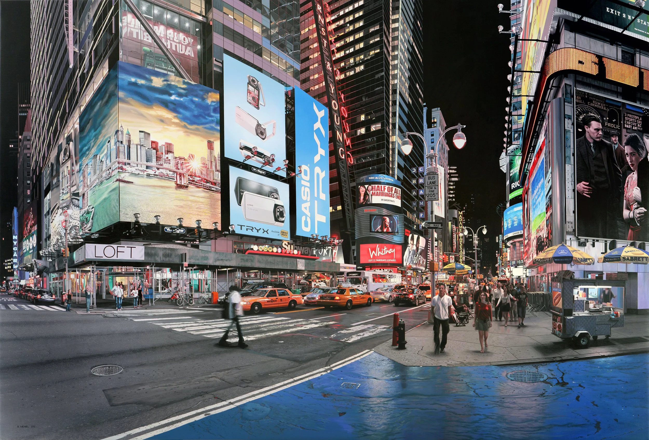  Self Portrait in New York with Patricia , 2012