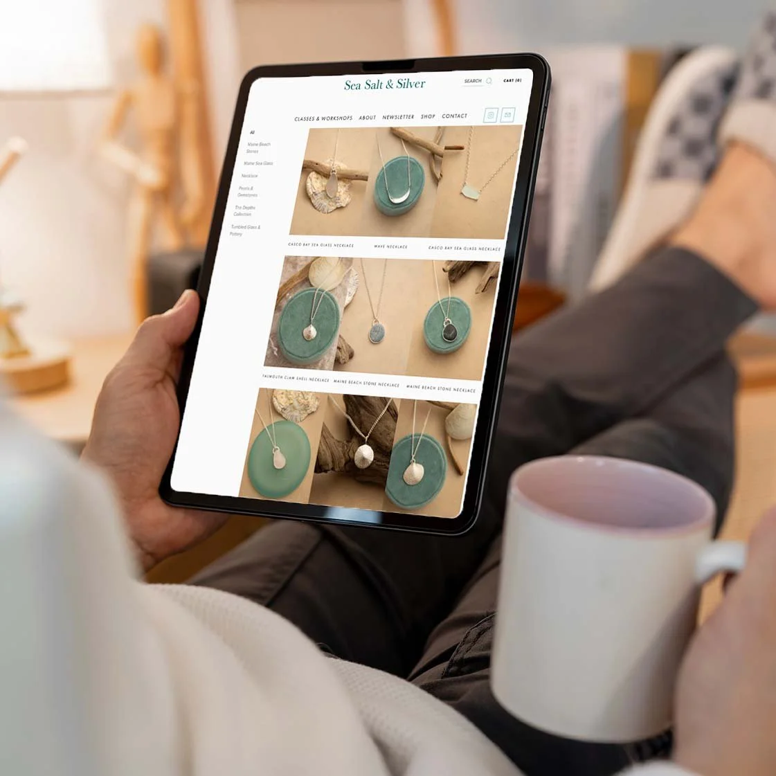 Clara T Studio work ecommerce website