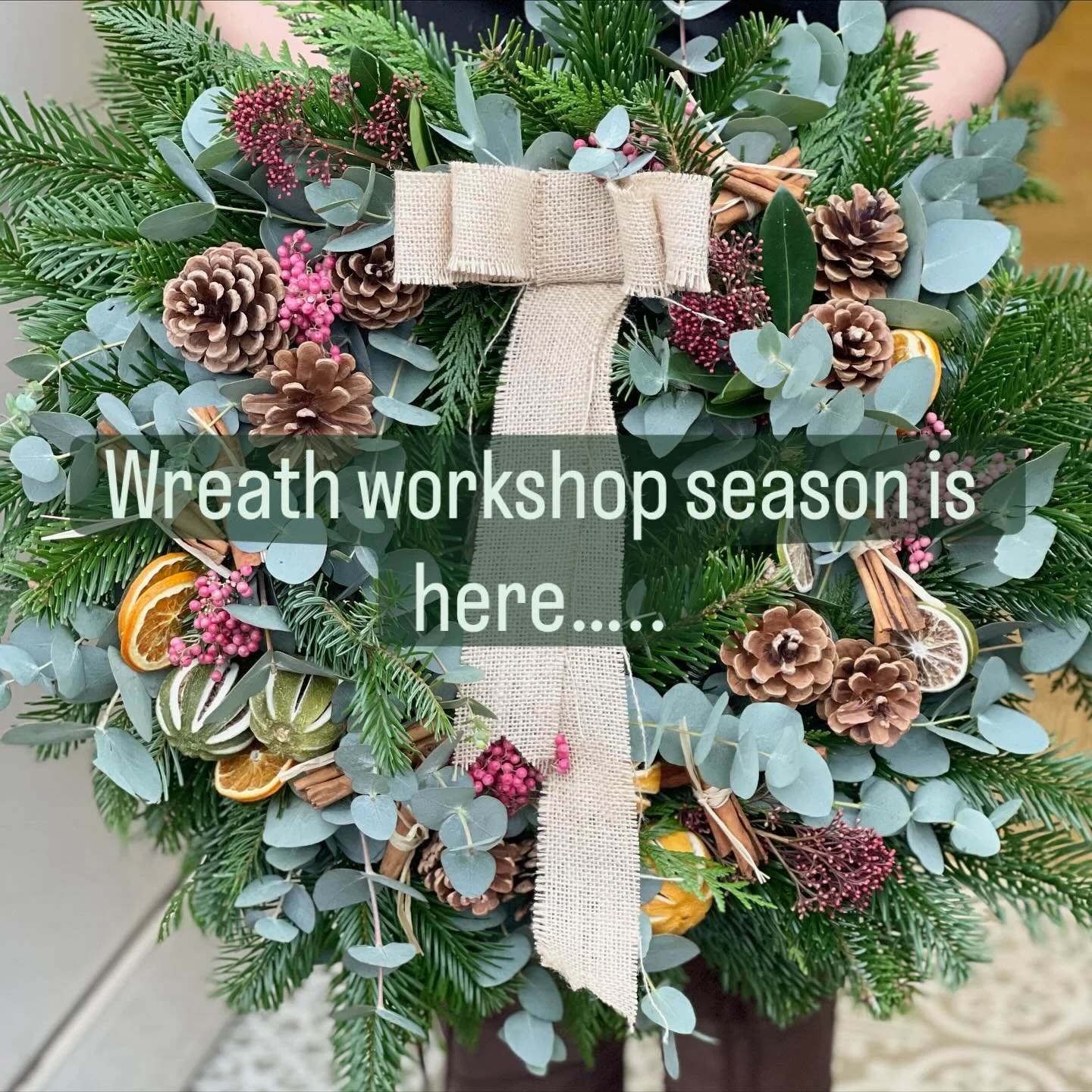 Wreath Workshops at Stems at 24 🌲

Celebrate the festive season in style and join us around our table. Relax and enjoy a few hours of festive, fun-filled creativity. We will also provide some festive refreshments for you to enjoy along the way🎄

Yo