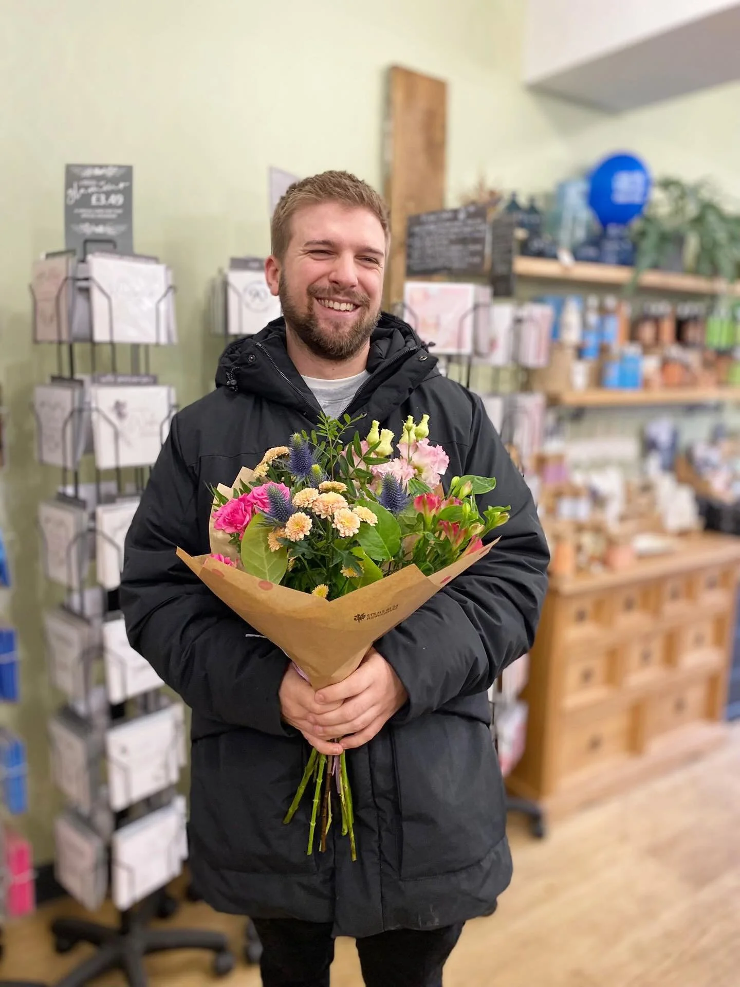 We love our Monthly Giveaway&hellip;.
Our November winner was Jack, who was nominated by his girlfriend! 
 
Want to spread a little floral joy this Christmas to someone who lives in Ruddington. 
There&rsquo;s still time to pop into the shop and pop a