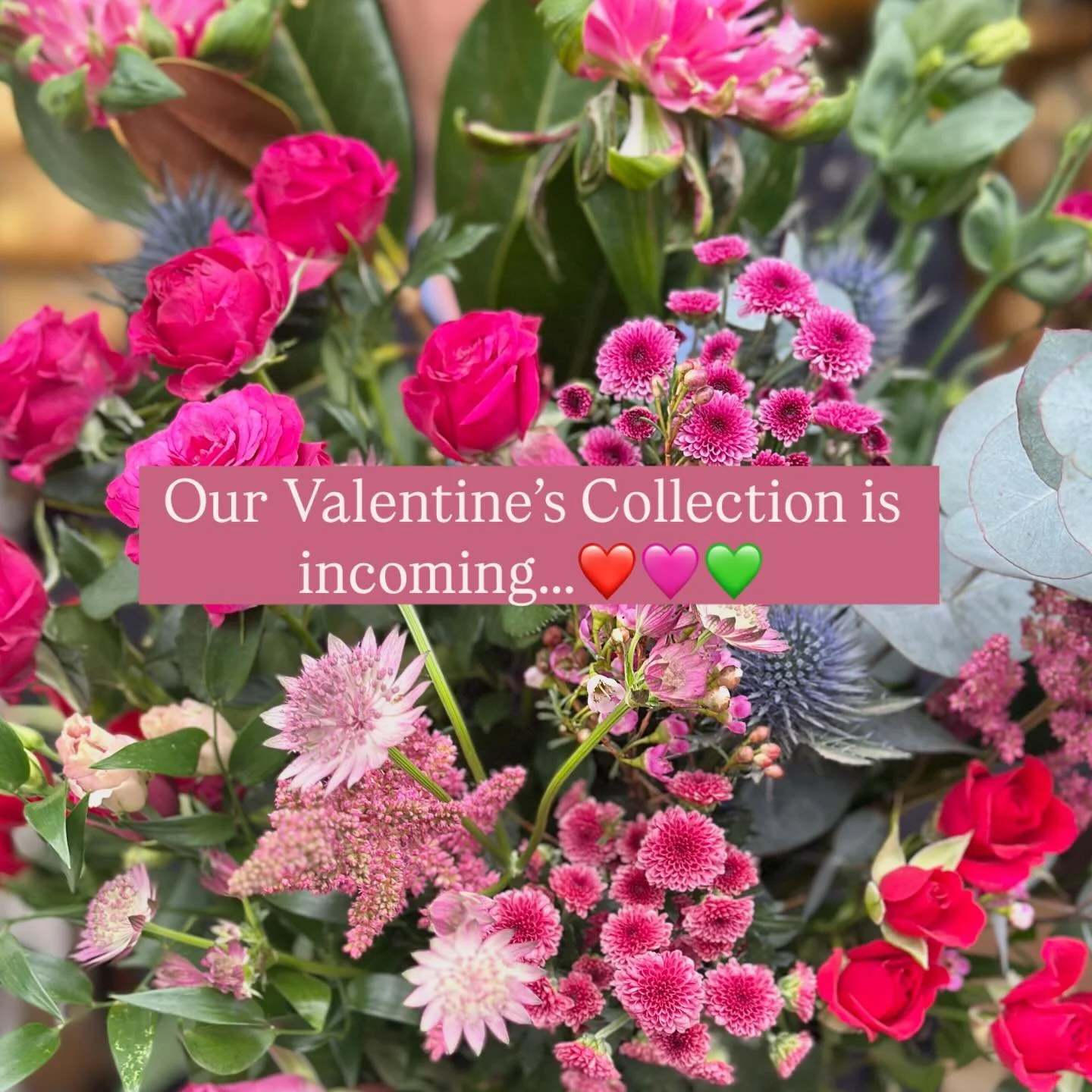 Because the best love stories, deserve the best flowers 🌷 

We&rsquo;re busy creating something special, and we can&rsquo;t wait to share it with you 🩷

More coming very soon&hellip;

#ValentinesPrep #FloristLife #StemsAt24 Our Valentine Flower Col