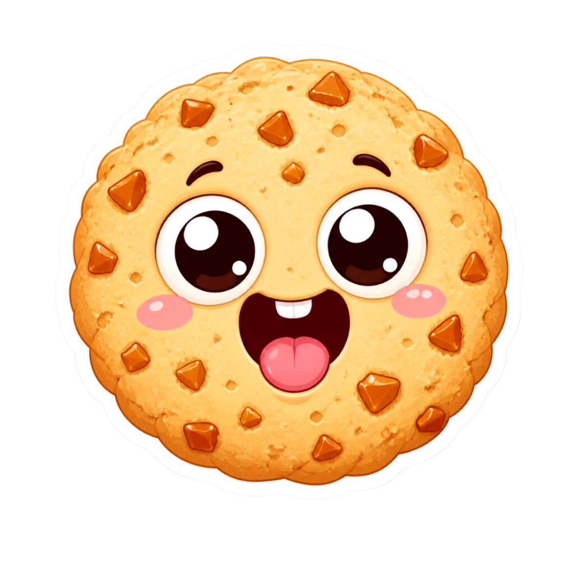 Toffee Tastic - UV Resistant - Waterproof Vinyl Sticker
