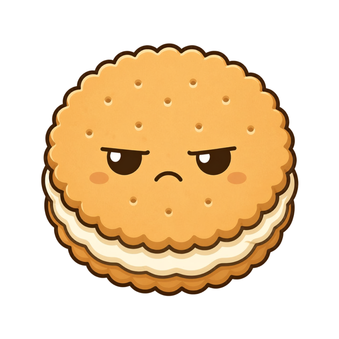 Peanut Butter Grumps - UV Resistant - Waterproof Vinyl Sticker