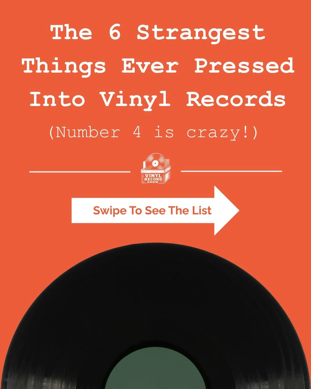 Have you ever thought your vinyl collection was a little boring? Wait until you see what these bands put inside the wax. 😳👇

Vinyl pressing plants have seen it all, but these 6 artists took "physical media" to an entirely new, deeply biza