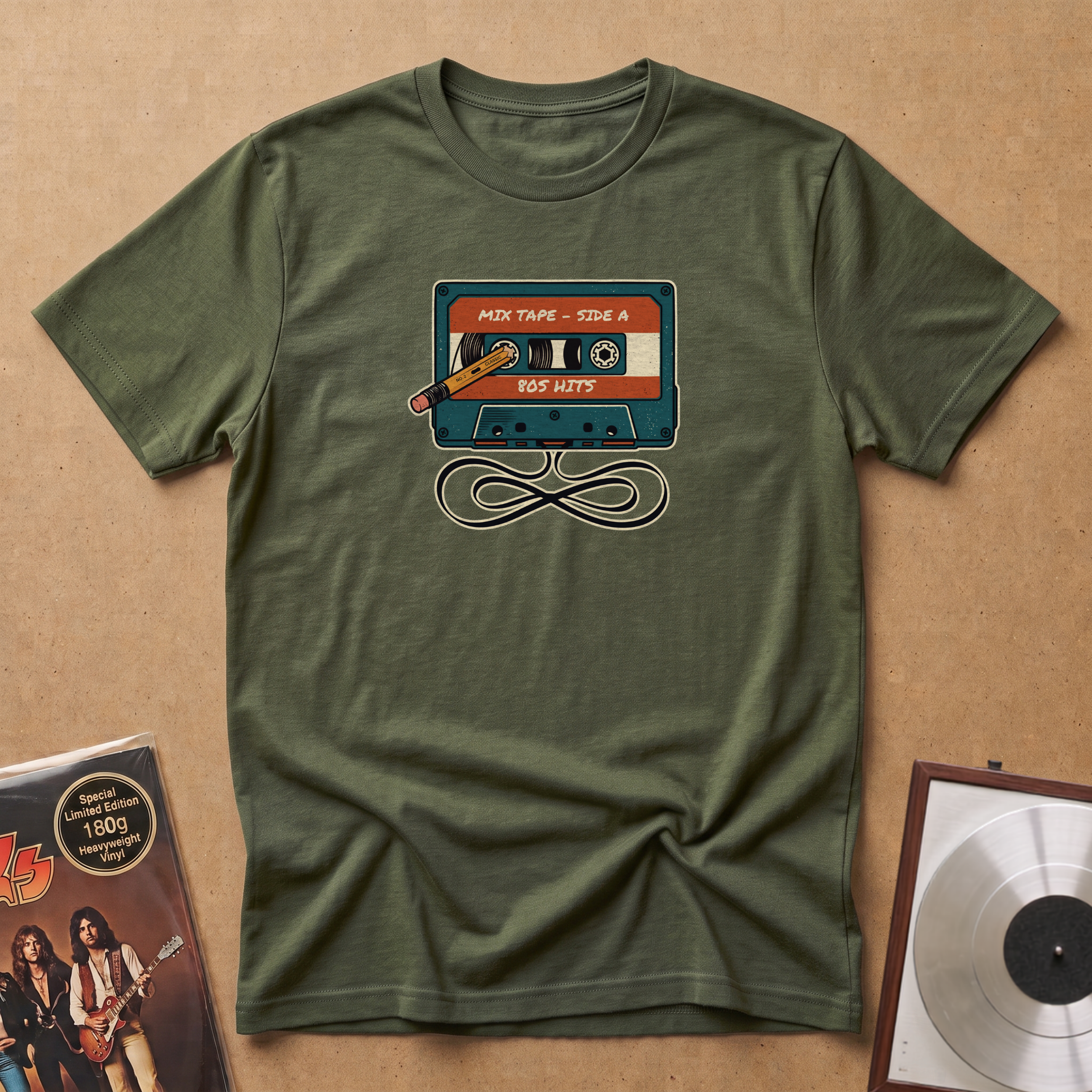 80's Hit Tape - Military Green.png