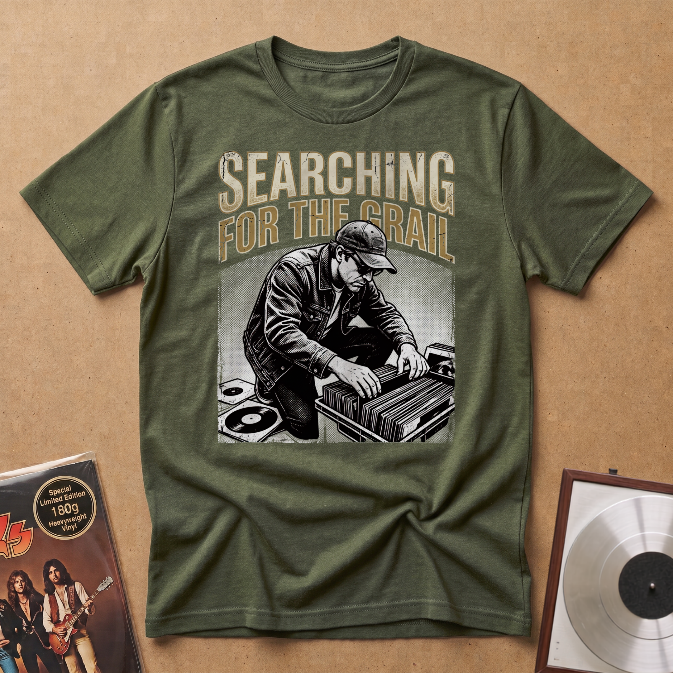 Searching For The Grail - Military Green.png