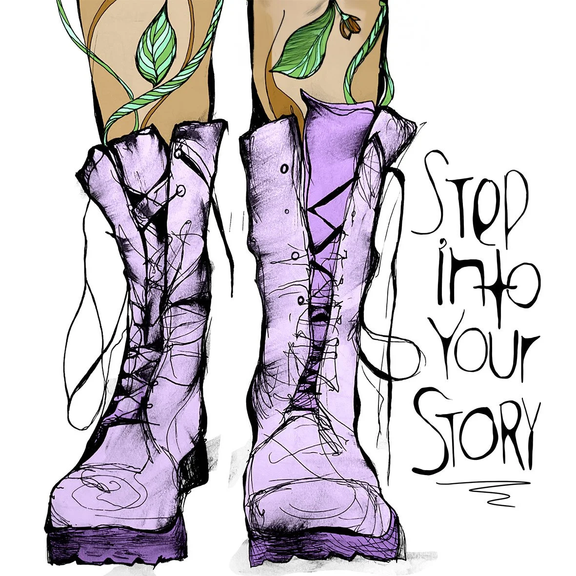 Boots— Personal Illustration