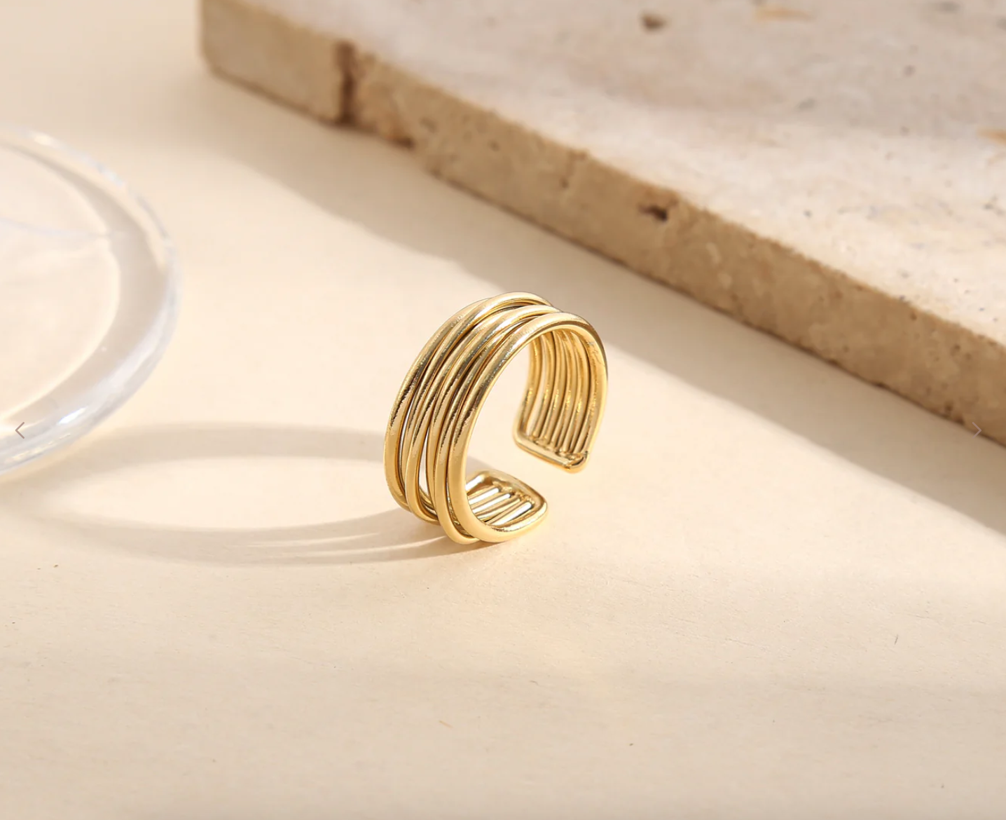 LEONI PARIS Bijoux en acier inoxydable - Bague Anouck.png