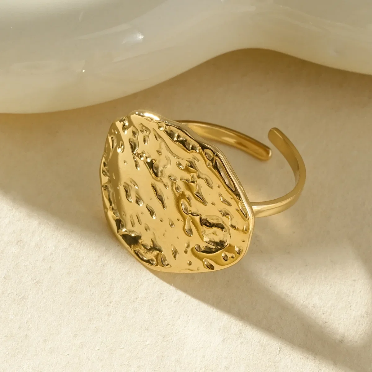 LEONI PARIS Bijoux en acier inoxydable - Bague Leila 2.webp