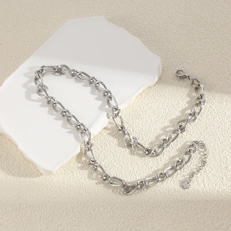 LEONI PARIS Bijoux en acier inoxydable et argent 925 - Chaine Maria 2.webp